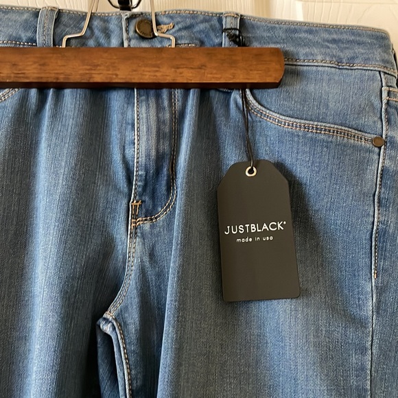 NWT Just Black denim medium was mid rise basic ankle skinny Jean 31x29 - Picture 5 of 11